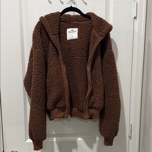 Hollister Chocolate Fleece Hoodie